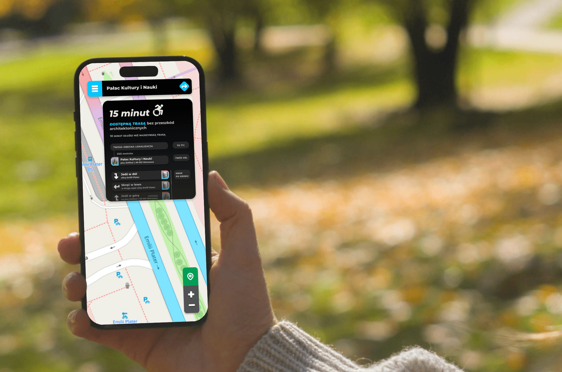 Krok 3: Ustaw filtry dostępności